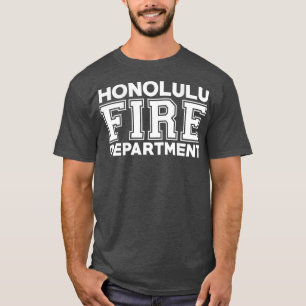 Brandweer van het Departement Honolulu Hawaii T-shirt