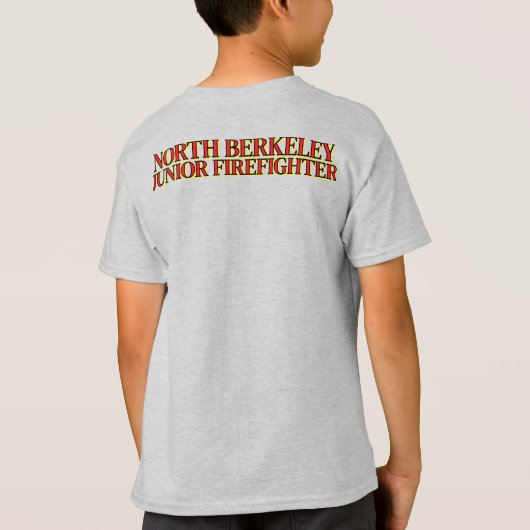 Brandweer van North Berkeley T-shirt (Achterkant)
