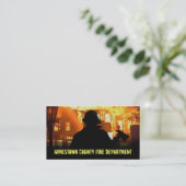 Brandweer Visitekaartjes (Staand voorkant)