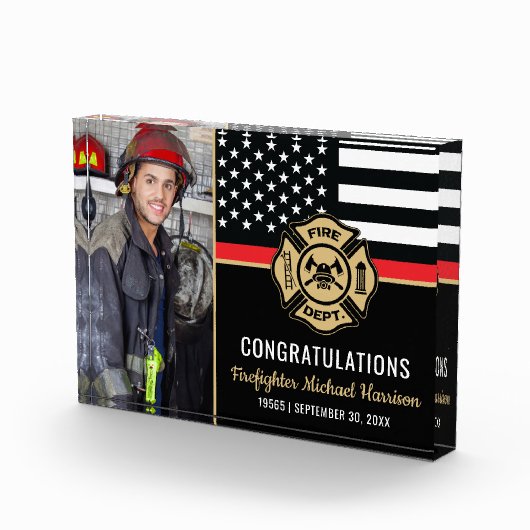 Brandweeracademie Afstuderen vuurman Fotoblokken (Rechts)