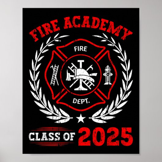 Brandweeracademie CL van 2025 Afstuderen Future Fi Poster (Voorkant)