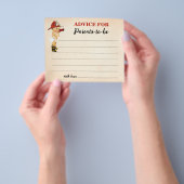 Brandweeradvies voor de Kaart van Baby showers van (Hand)