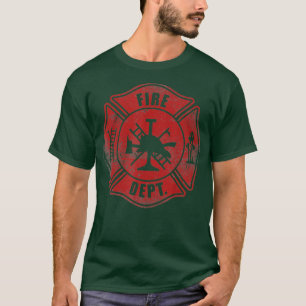 Brandweerafdeling Brandweer T-shirt