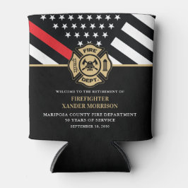 Brandweerafdeling Pensionering brandweerman Blikjeskoeler