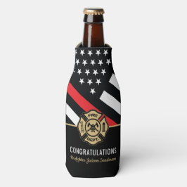 Brandweerafdeling Pensionering brandweerman Flesjeskoeler