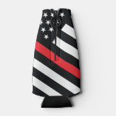 Brandweerafdeling Pensionering brandweerman Flesjeskoeler (Achterkant)