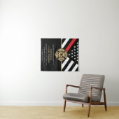 Brandweerafdeling Pensionering brandweerman Wandkleed (In Situ (horizontaal))