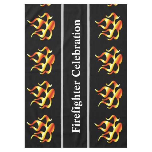 Brandweerapparaat tafelkleed (Voorkant)