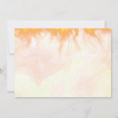 Brandweerauto Brandweerman 1e verjaardag Party Fot Kaart (Achterkant)