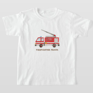Brandweerauto Brandweerwagen Brandweerwagen T-shirt