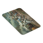 brandweerauto (door Eugène Burnand) Magneet (Rechterzijde)