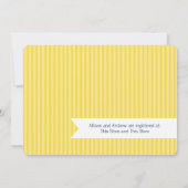 Brandweerauto en Slang Baby shower Kaart (Achterkant)