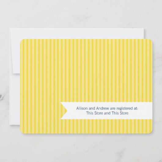 Brandweerauto en Slang Baby shower Kaart (Achterkant)