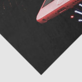 brandweerauto met vuurwerk, tissuepapier (Detail)