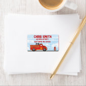 Brandweerauto motor Adresetiketten Etiket (Insitu)