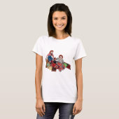 Brandweerauto Raggedy Ann & Andy speelgoed T-shirt (Voorkant volledig)