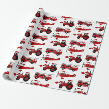 Brandweerauto, Vliegtuig, Tractor