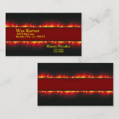 Brandweerbericht Visitekaartje (Voorkant / Achterkant)