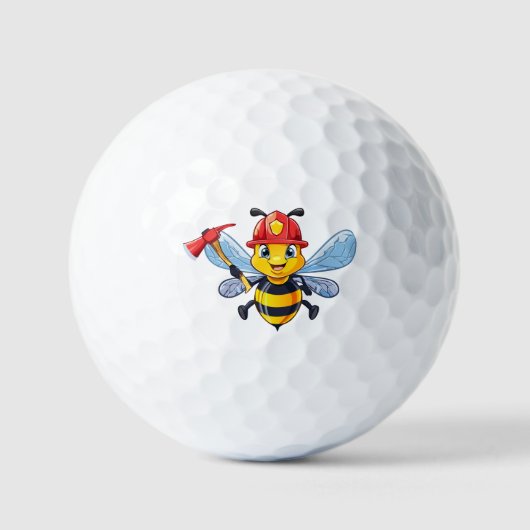 Brandweerbij Golfballen (Voorkant)