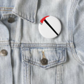 brandweerbijl ronde button 5,7 cm (In situ)