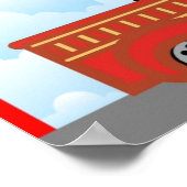 Brandweerborden Zaal Kunstmuur Poster (Hoek)