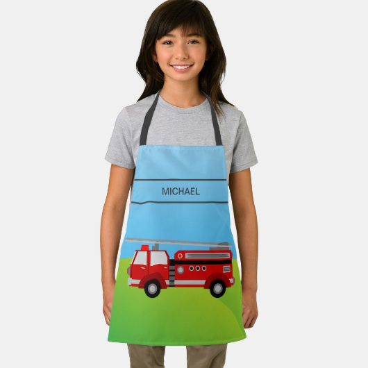 Brandweerbrandblusinstallatie Kinder Schort (Insitu)