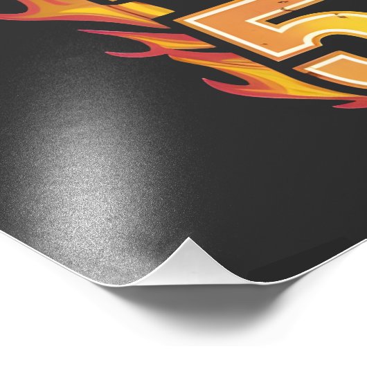 Brandweercode: Regels van dapperheid Foto Afdruk (Hoek)