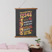 Brandweercode: Regels van dapperheid Hangend Wandkleed (Slaapkamer)