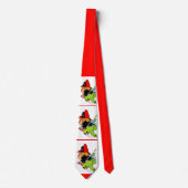 brandweercommandant afdruk stropdas (Voorkant)