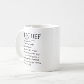 Brandweercommandant Koffiemok (Voorkant links)
