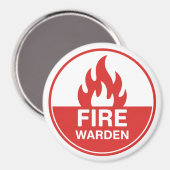 Brandweercommandant Magneet (Voorkant / Achterkant)