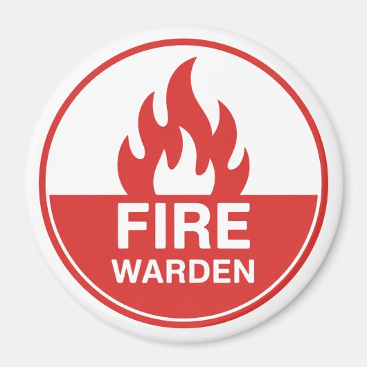 Brandweercommandant Magneet (Voorkant)