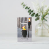 Brandweerdampen van een kleine vonk CC0947 Visitekaartje (Staand voorkant)