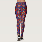 Brandweerde Logo Patroon Leggings (Achterkant)