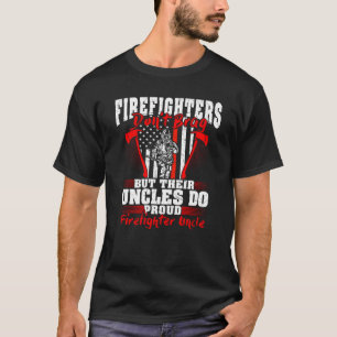 Brandweerders Don Brag Proud Firefighter oom Fami T-shirt