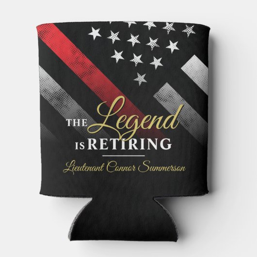 Brandweerdienst Brandweerdienst Blikjeskoeler (Achterkant)