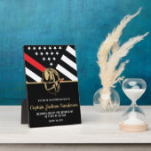 Brandweerdienst Brandweerdienst Fotoplaat (Zijkant)