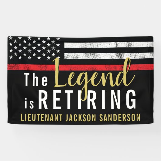 Brandweerdienst Brandweerdienst Spandoek (Horizontaal)