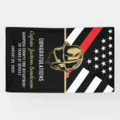 Brandweerdienst Brandweerdienst Spandoek (Horizontaal)