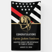 Brandweerdienst Brandweerdienst Spandoek (Verticaal)