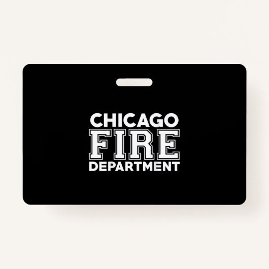 Brandweerdienst Chicago Badge (Voorkant)