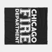 Brandweerdienst Chicago Fleece Deken (Voorkant (Horizontaal))