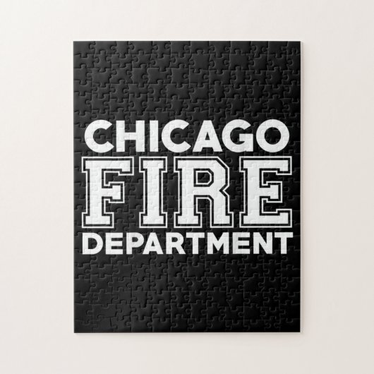 Brandweerdienst Chicago Legpuzzel (Verticaal)
