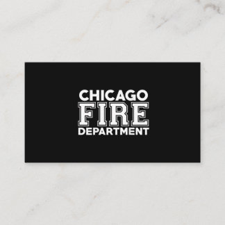 Brandweerdienst Chicago Visitekaartje