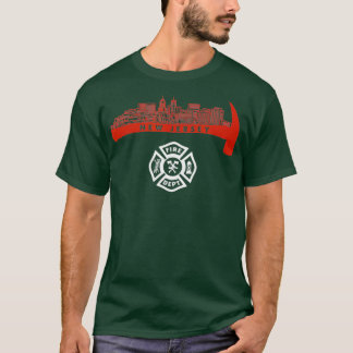 Brandweerdienst New Jersey T-shirt