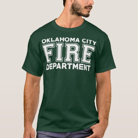 Brandweerdienst Oklahoma City Fire Rescue T-shirt (Voorkant)