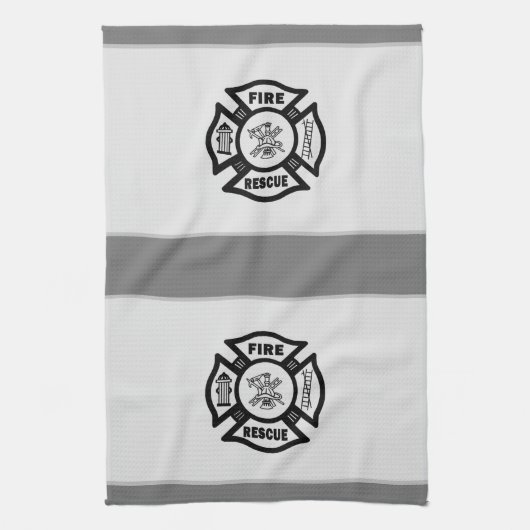 Brandweerdienst   theedoek (Verticaal)