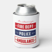 Brandweerdienst Thunder_Cove Blikjeskoeler (Blikje Voorkant)