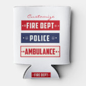 Brandweerdienst Thunder_Cove Blikjeskoeler (Voorkant)