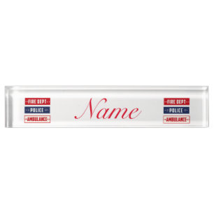 Brandweerdienst Thunder_Cove Naambordje